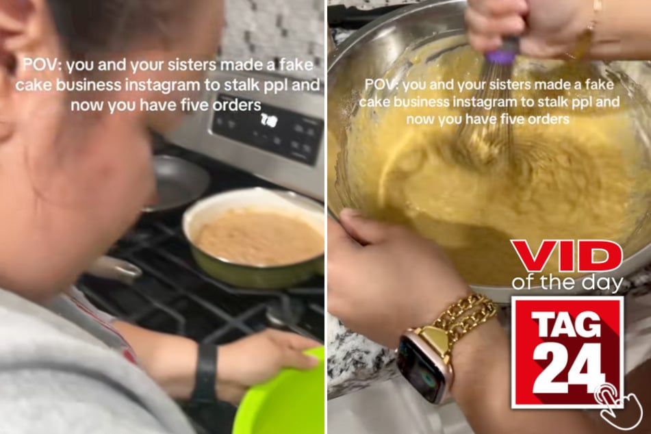 These TikTokers started a fake cake business - and it accidentally became real!