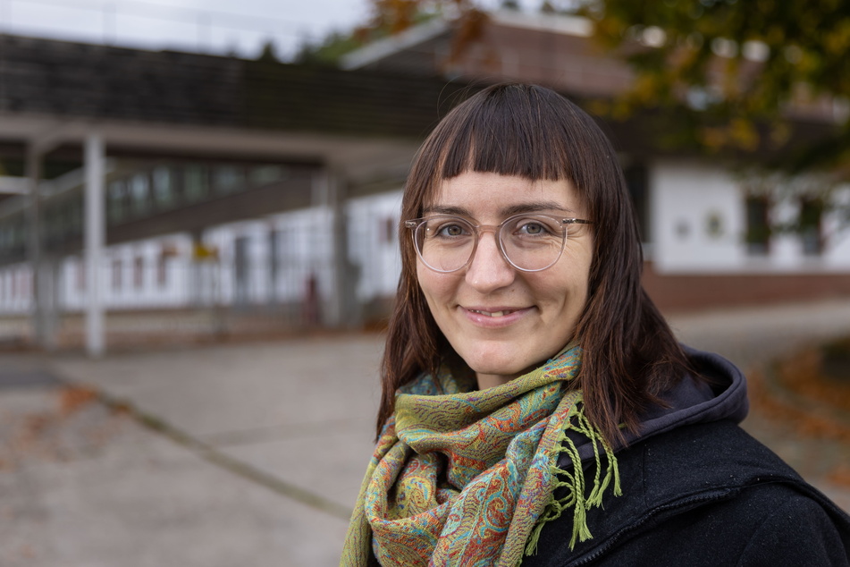 Grünen-Ortsrätin Jennifer Petzl (35) freut sich über die Ankunft der Flüchtlinge.