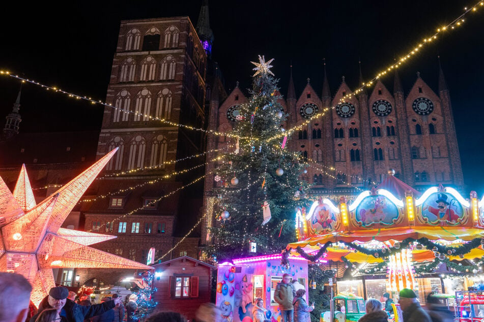 Auf einem Weihnachtsmarkt in Stralsund kam es zum Vorfall.