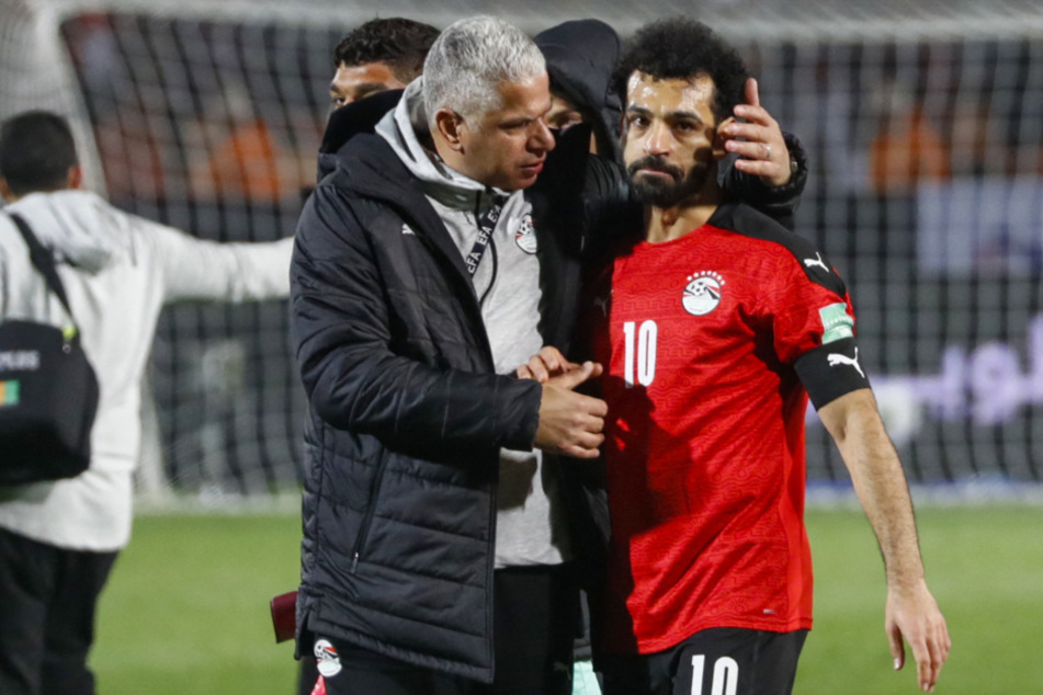 Mit Ägypten konnte sich Mohamed Salah (30, r.) nicht für die Winter-WM in Katar qualifizieren.