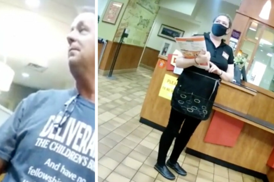 Denny's worker quits on the spot after having to deal with anti-maskers again