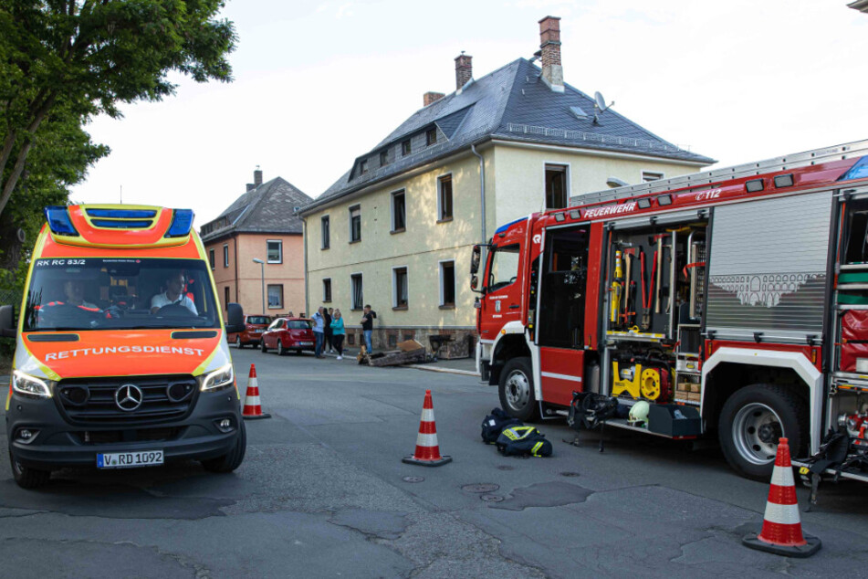 Nachdem die Nachbarin die Einsatzkräfte alarmiert hatte, konnte der Brand am Samstag schnell gelöscht werden.