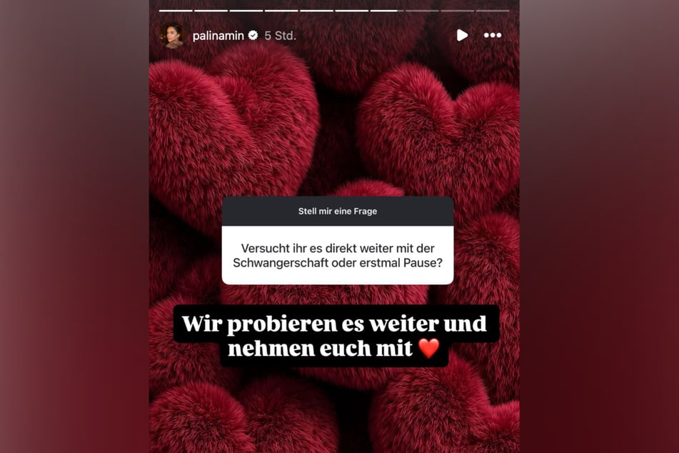 In einer Fragerunde auf Instagram spricht Palina offen über die weiteren Pläne von ihr und Julian.