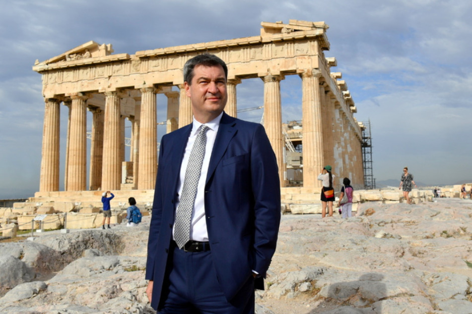 Ministerpräsident Markus Söder (55) hofft in Griechenland neue Partner zur Stromversorgung zu finden.