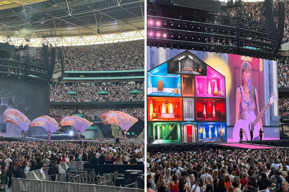 Punkt 20 Uhr stand Taylor Swift (34) am gestrigen Freitagabend auf der Bühne im Londoner Wembley-Stadion.