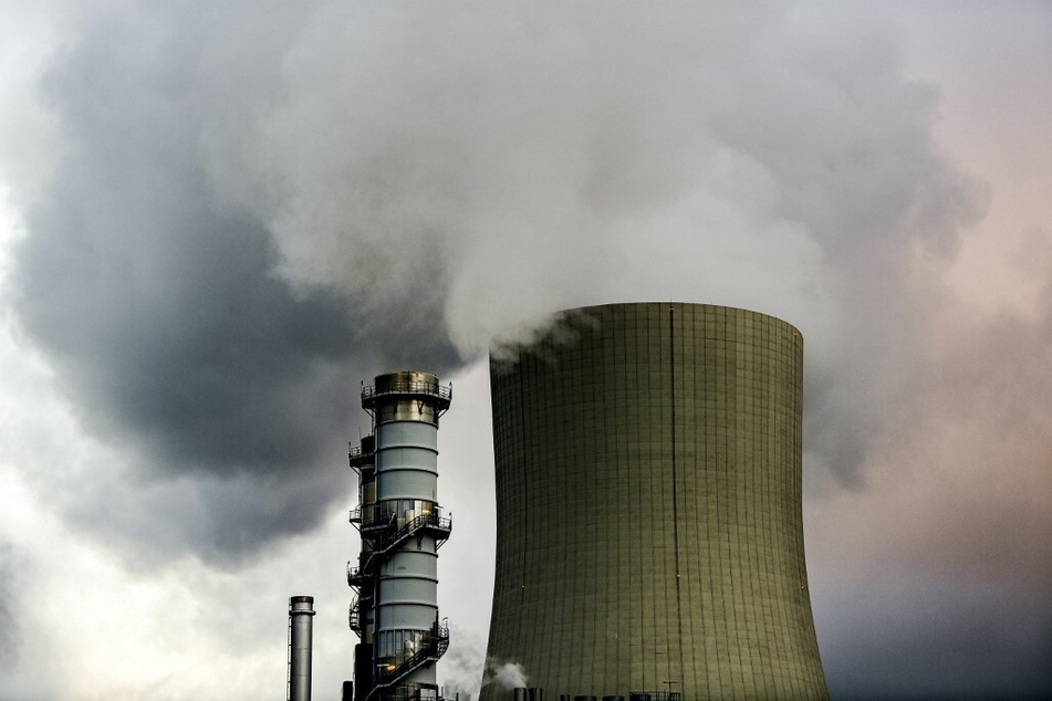 Smoke billows from a gas-fired power plant in Lingen, western Germany.