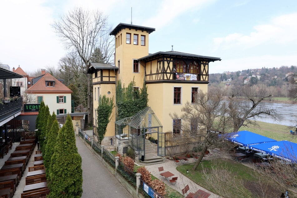 Auch das traditionsreiche Gasthaus "Villa Marie" wäre längst abgerissen, hätten die sozialistischen Stadtplaner ihr Modell umgesetzt.