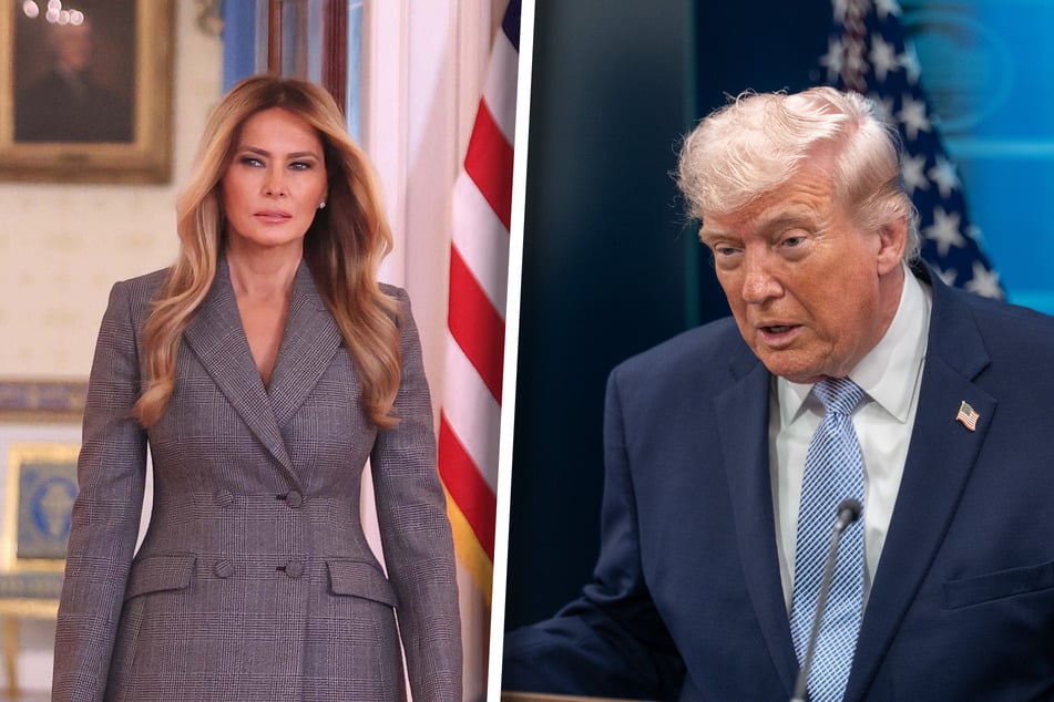 Trump wird auf seltsamen Epstein-Auftritt von Melania angesprochen: Seine Reaktion spricht Bände