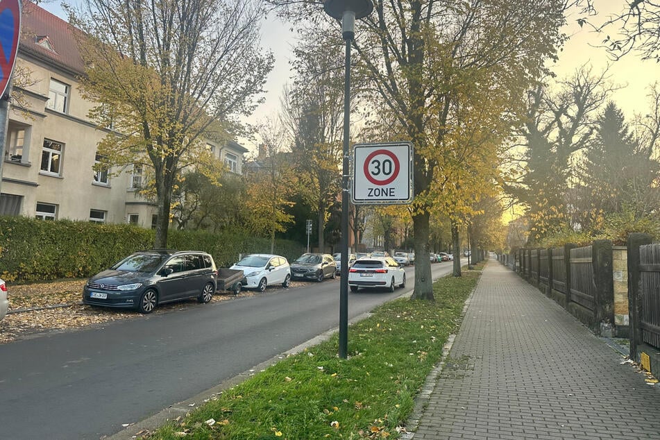 Im Wohngebiet gilt Tempo 30.
