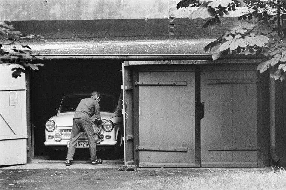 Garagenhöfe sind ein Relikt aus DDR-Zeiten.