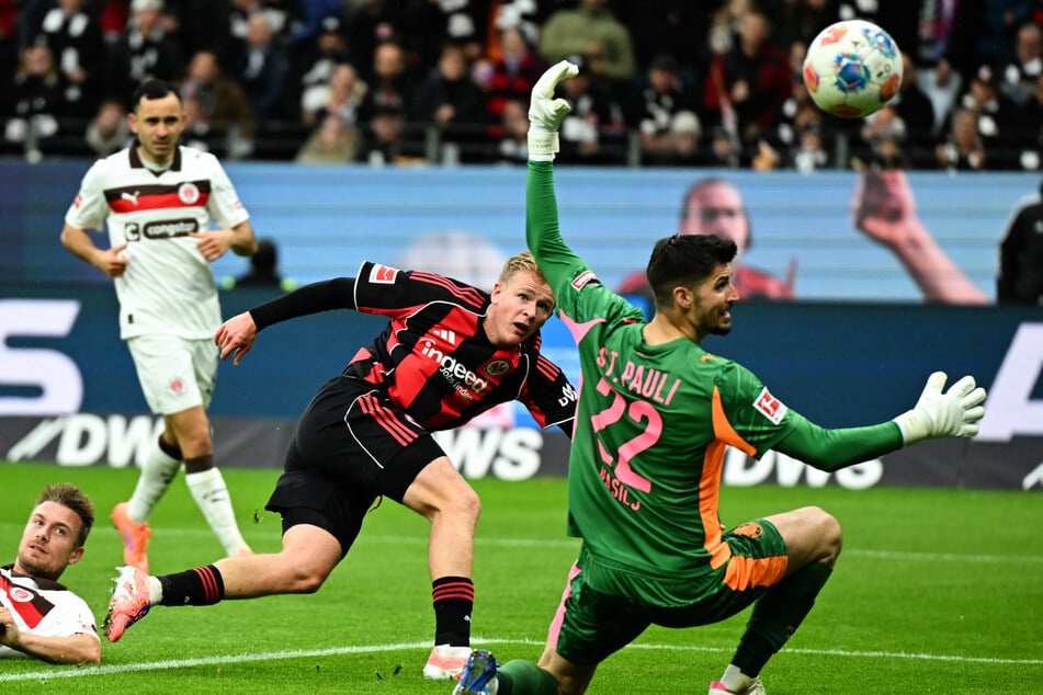 Nach seinen zwei Treffern gegen den SC Freiburg erzielte Jonathan Burkardt seinen zweiten Doppelpack in Folge.