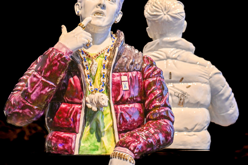 Die Drogenbaron-Büste stammt von Künstler David Torres.