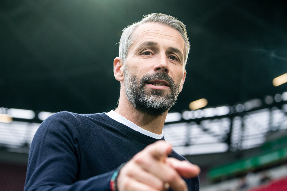 BVB oder Mönchengladbach - auf welches Wappen zeigt Marco Rose (44)?