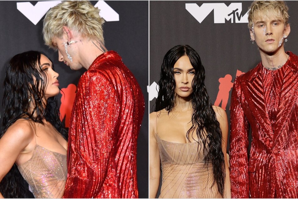 Megan Fox and Machine Gun Kelly (r.) are back on, but will they still get married?