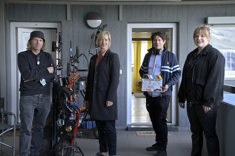 Neu im Team ist Stefanie Reinsperger (re.) an der Seite von Peter Faber (Jörg Hartmann), Martina Bönisch (Anna Schudt) und Jan Pawlak (Rick Okon).