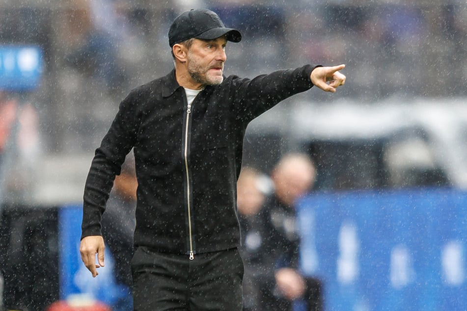 Stefan Leitl (49) war mit dem Auftreten seiner Mannschaft nicht zufrieden.