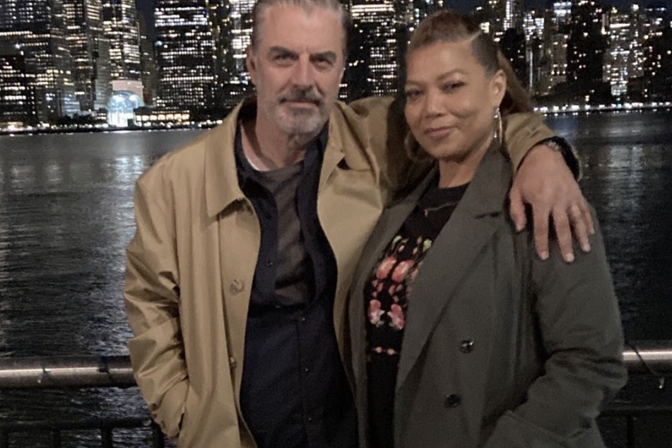 On Monday, it was announced that Chris Noth (l) was fired from his recurring role on the television series The Equalizer, which stars Queen Latifah (r).