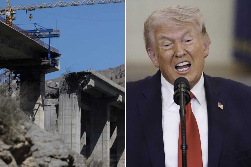 President Donald Trump threatened to destroy more vital civilian infrastructure in Iran – a war crime – after US strikes severely damaged the country's biggest bridge.