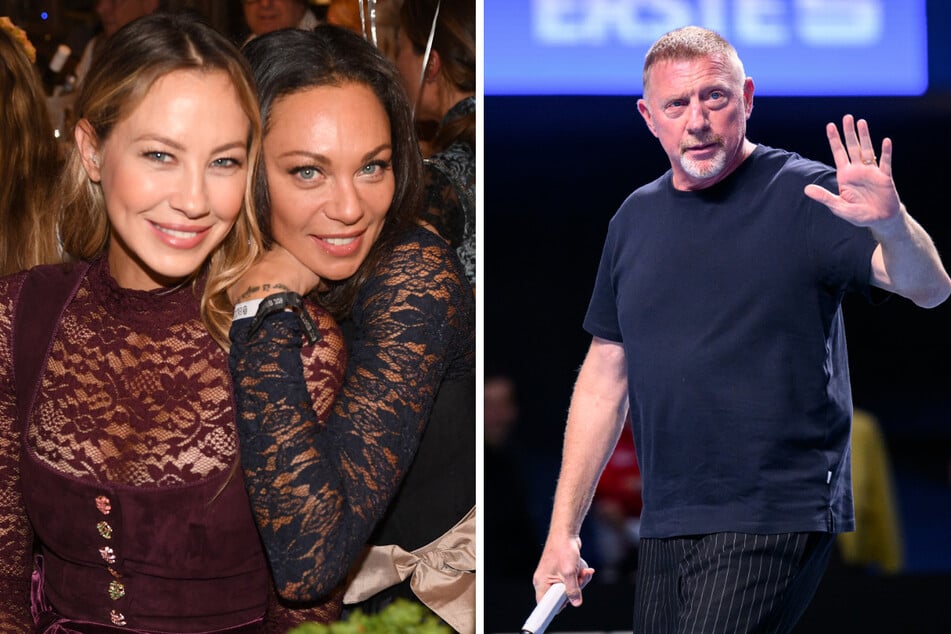 Sowohl Sandy Meyer-Wölden (41, r.) als auch Lilly Becker (48) haben eine Vergangenheit an der Seite von Tennis-Legende Boris Becker (57)