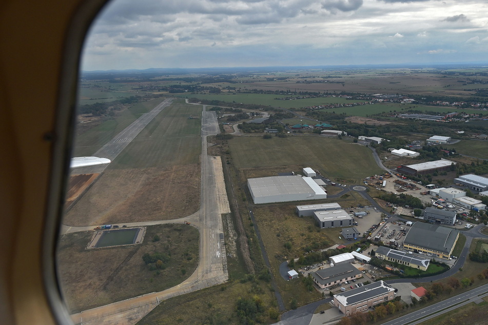 Sahnestück: Mit 145 Hektar wird der Flugplatz Großenhain eine der größten zusammenhängenden Industrieflächen Ostdeutschlands.