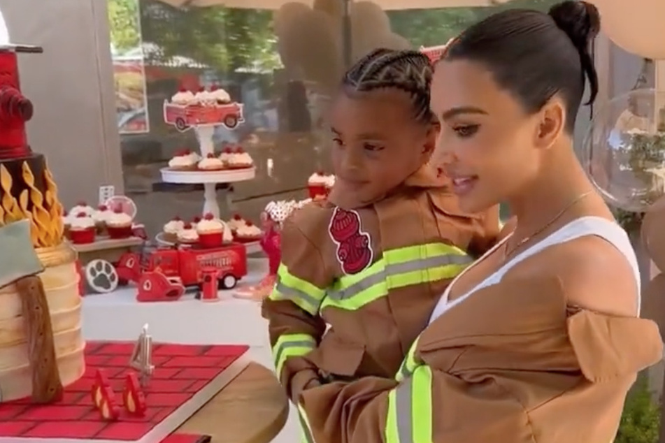 Kim Kardashian threw her youngest child Psalm an epic, firefighter-themed birthday bash in honor of his fourth birthday.