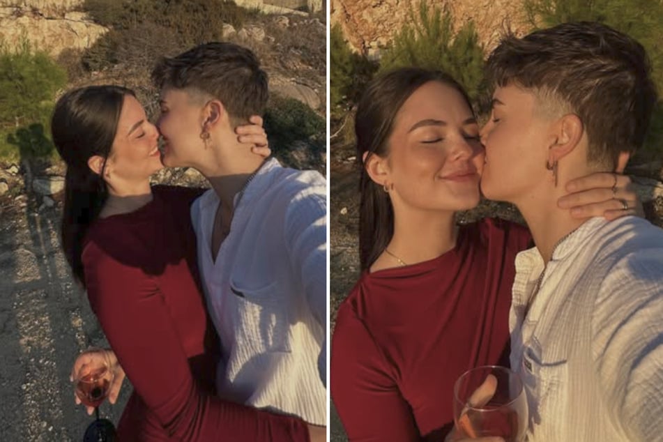 Vanessa (27, jeweils links) und Shirine (32) sind nach der TV-Show "Princess Charming" zusammengekommen.