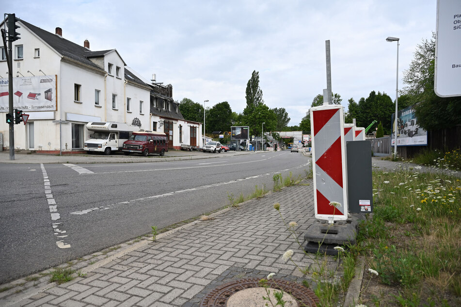 Die Limbacher Straße wird bis 20. August zwischen Kalkstraße und Rottluffer Straße voll gesperrt.