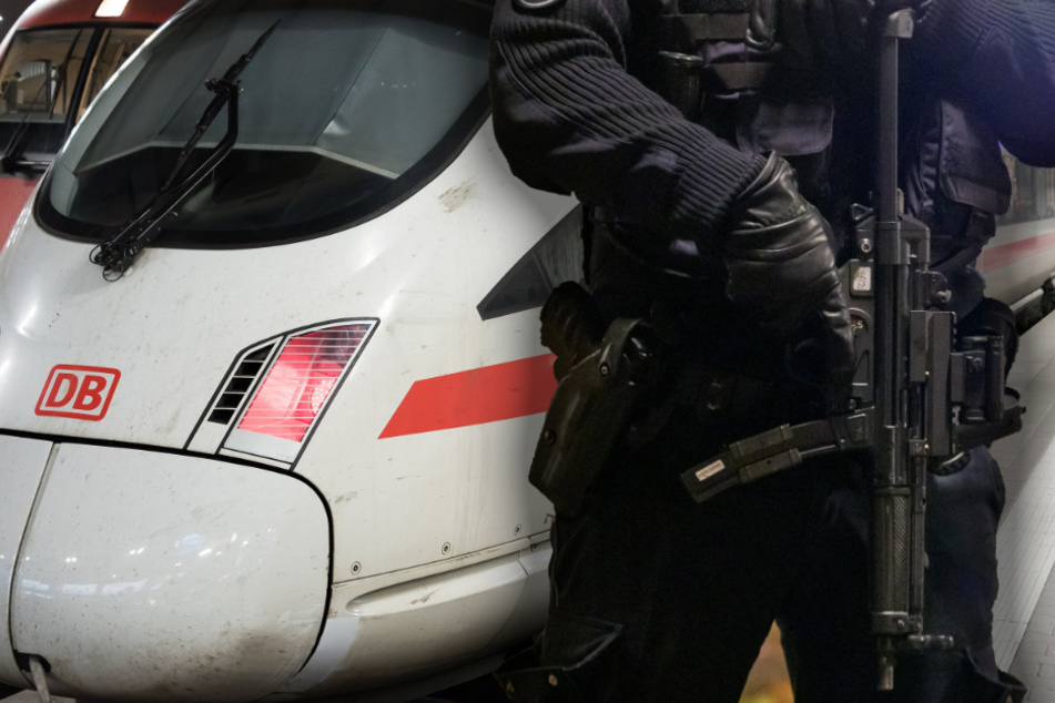 Wegen Mann (71) mit Schusswaffe? Bundespolizei stürmt ICE mit Maschinenpistolen
