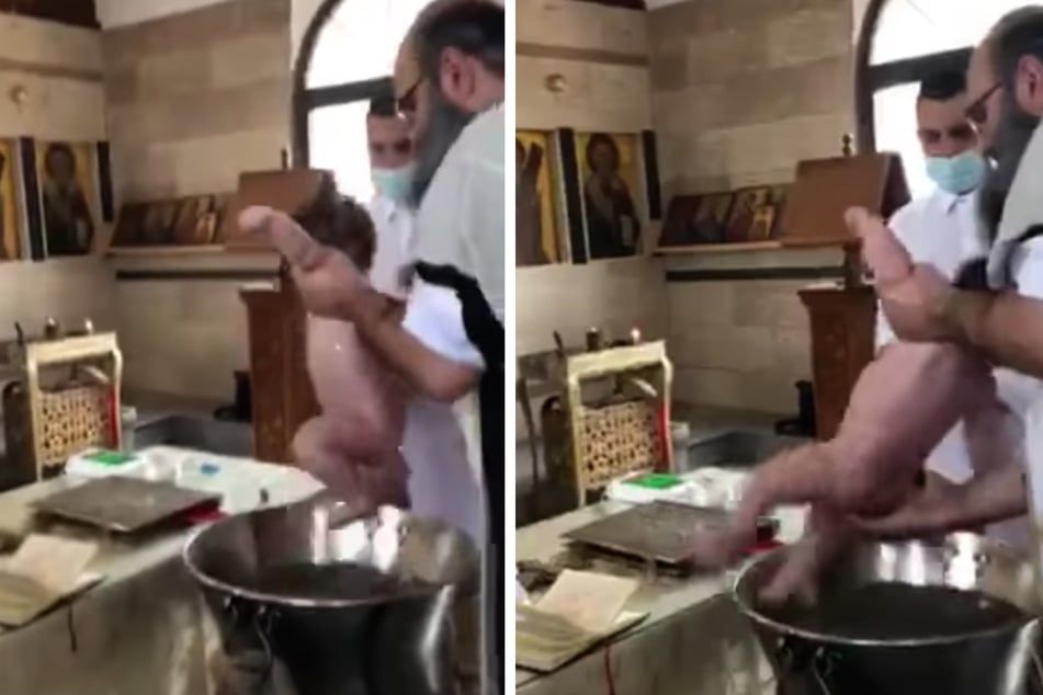 Violent baptism leaves mother furious: now she wants to sue the priest