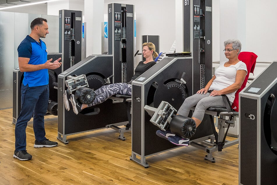 Jeder trainiert bei Kieser nach einem individuellen Trainingsplan.