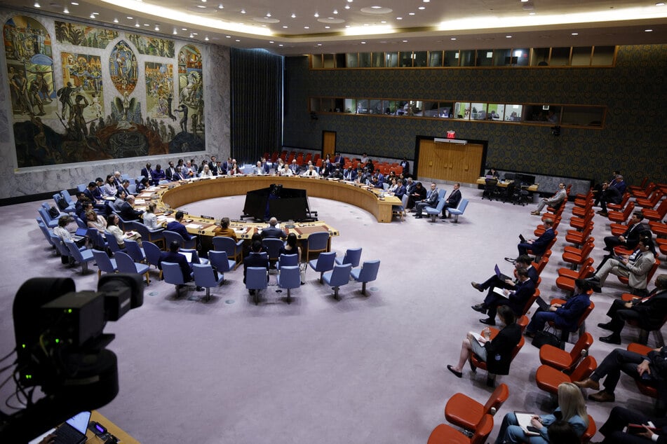 The United Nations Security Council holds an emergency meeting on the Ukraine-Russia war at UN Headquarters in New York on Monday.