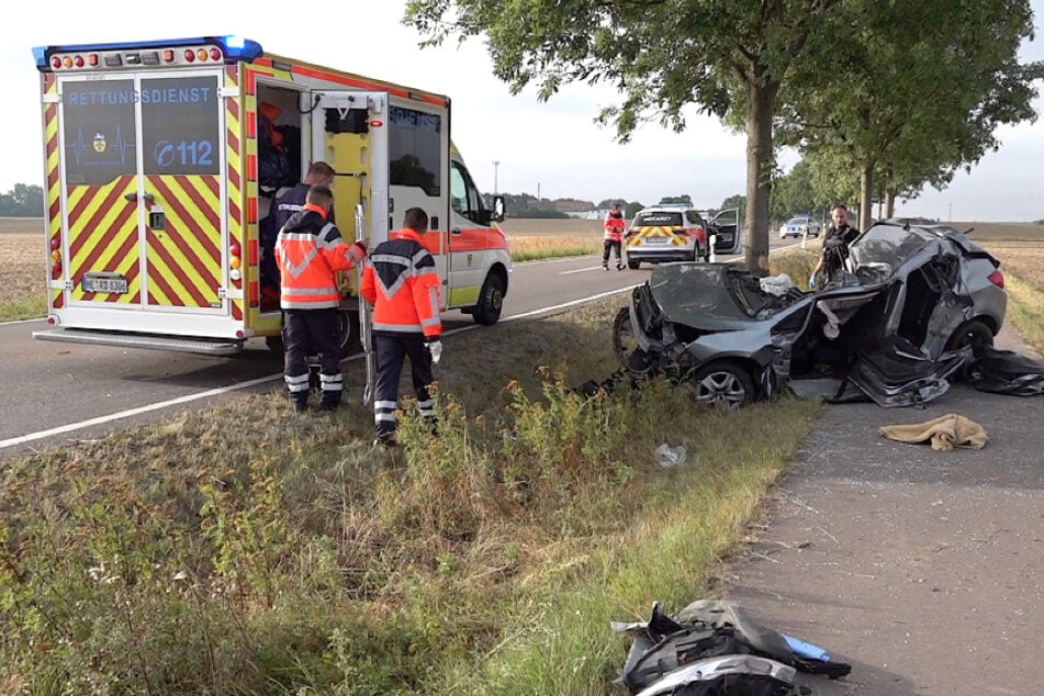 Bei diesem Unfall nahe Klein Twülpstedt wurde ein Mann so schwer verletzt, dass er noch vor Ort verstarb.
