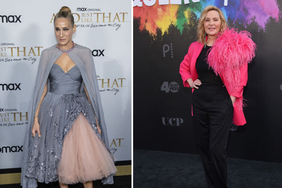 Kim Cattrall's (r.) character Samantha Jones will return for season two of And Just Like That.