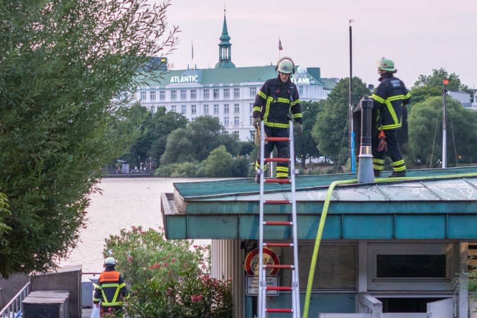 Das "Portonuevo" liegt direkt am Alsterufer.