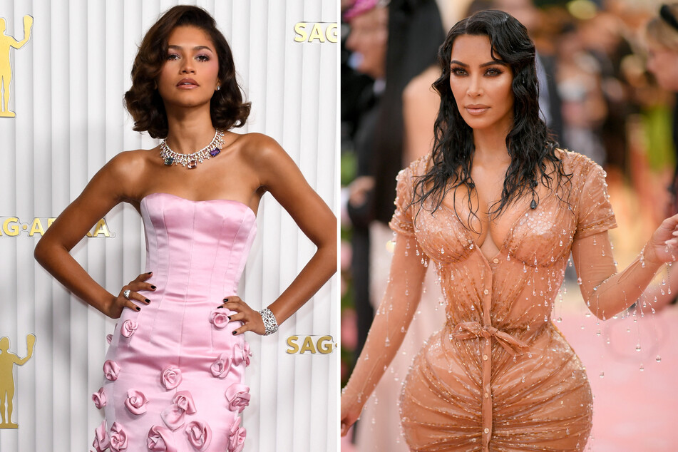 Lindsay Rose Rando named Zendaya (l) and Kim Kardashian (r) as two of the biggest celebrity trendsetters in fashion.
