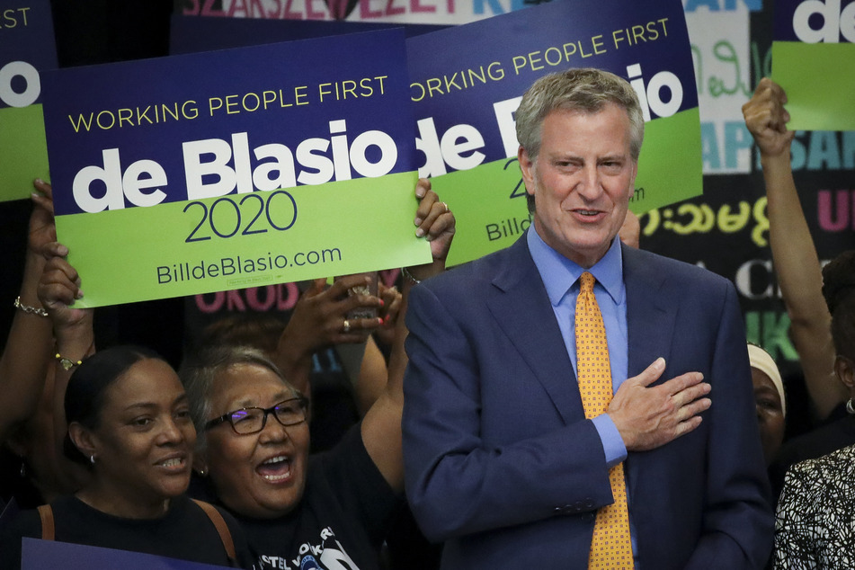 De Blasio ran for the Democratic nomination in the 2020 presidential election.