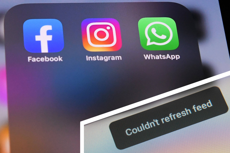 Social media apps Facebook, Instagram, and WhatsApp were all down as of 12 PM EST on Monday.