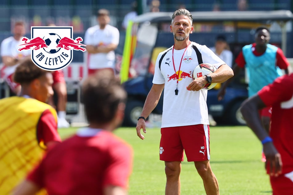 RB Leipzigs erstes Demichelis-Training: Spieler muss sich verstecken, Neuzugang fehlt