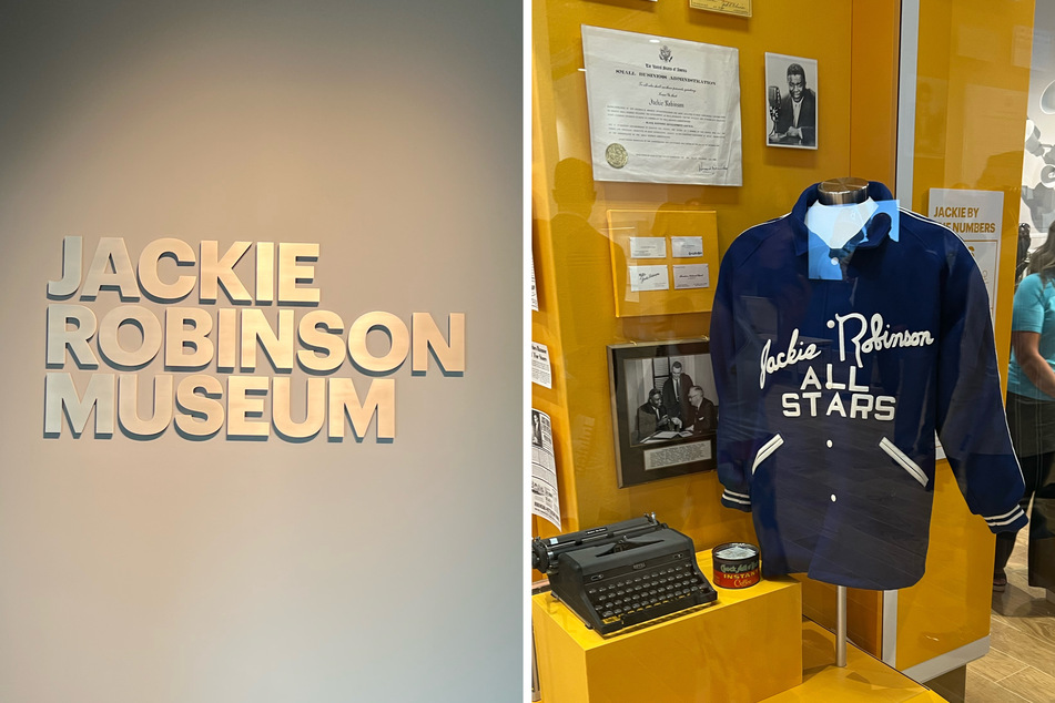 The Jackie Robinson Museum located on Varick St. in Manhattan, New York.