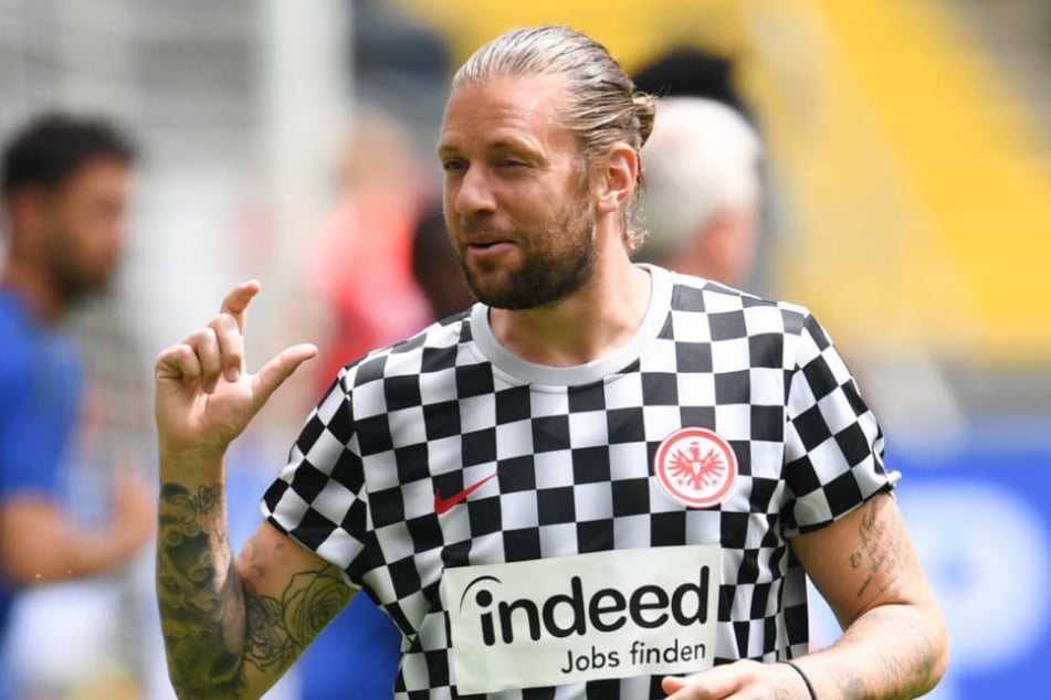 Marco Russ saß in seinem letzten Spiel für Eintracht Frankfurt auf der Bank, kam aber leider nicht mehr zum Einsatz.
