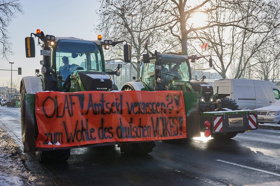 Auch in der letzten Januarwoche sind wieder Bauernproteste in Sachsen-Anhalt möglich.