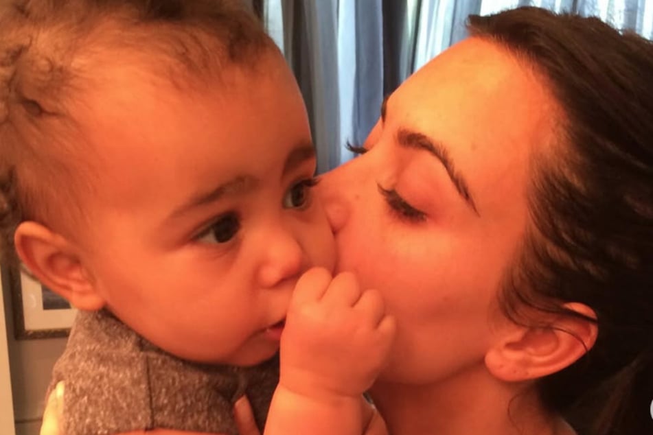 Kim Kardashian clapped back at the long-standing rumor that she forgot North West (l.) during her time in Paris in 2014.