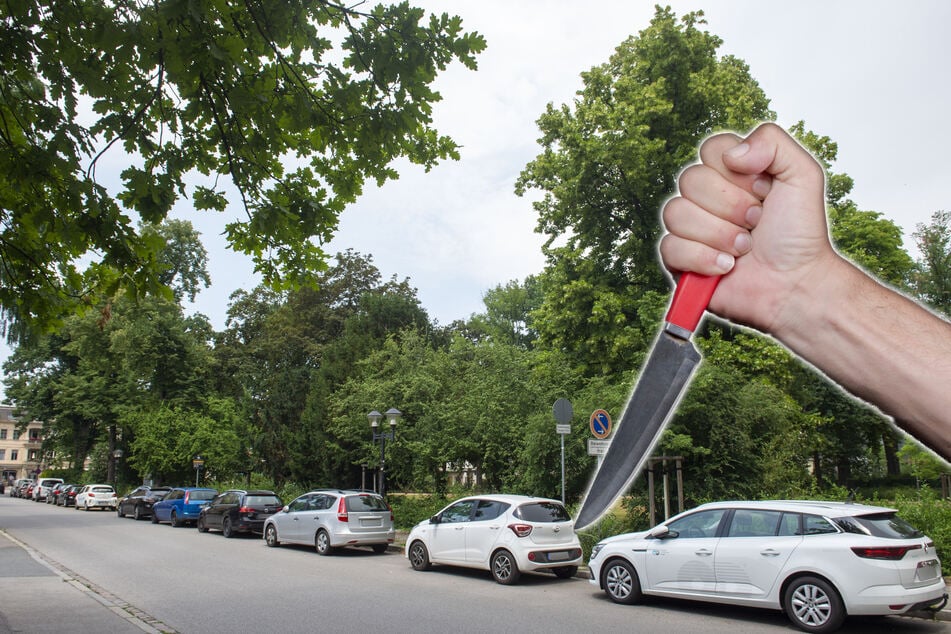 Trunkenbold belästigt Frauen-Trio: Als Männer ihn zur Rede stellen, zückt er ein Messer