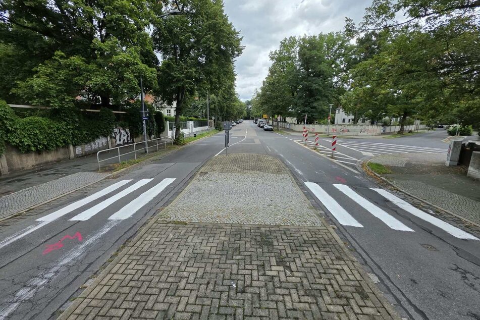 Auch am Vormittag waren die Streifen noch zu sehen.