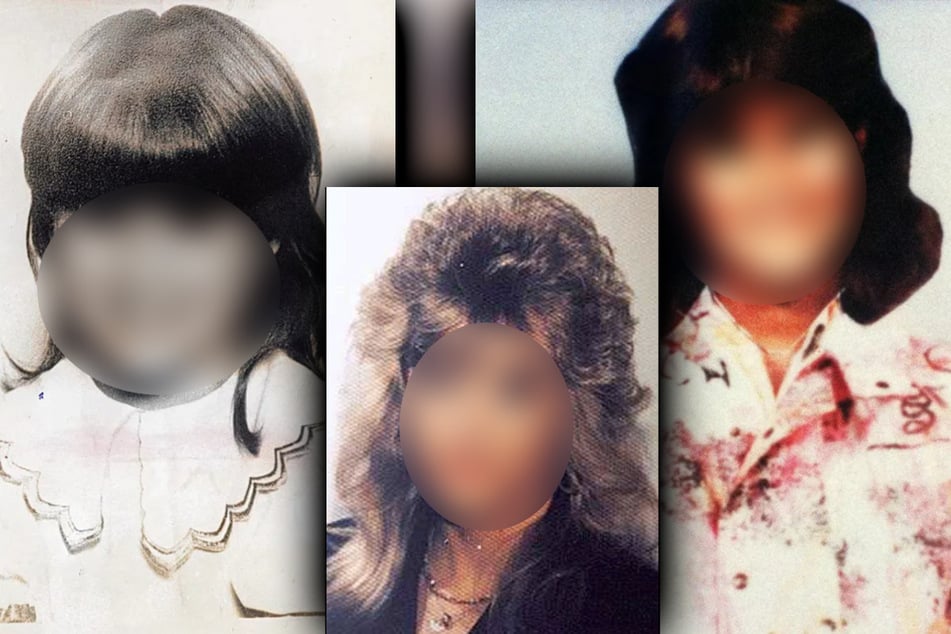 V.l.n.r.: Nicole S. (†8), Alexandra S. (†20) und Christina B. (†10) wurden ermordet.