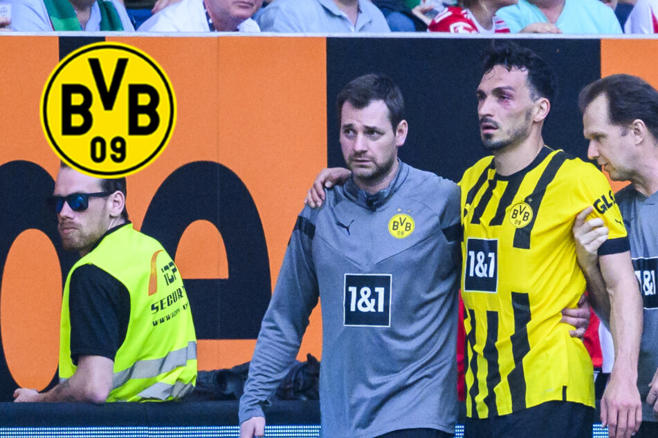 Gezeichnet, aber happy: BVB-Star Mats Hummels musste am Auge getackert werden!