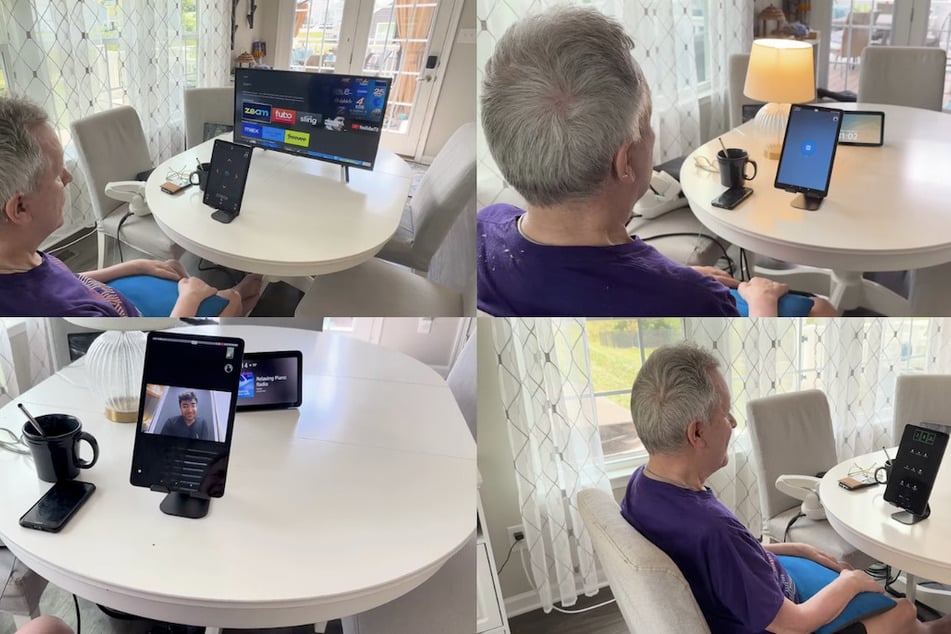 A patient with a degenerative disease was able to command Amazon's Alexa digital assistant with his mind, letting him stream shows and control devices with only his thoughts.