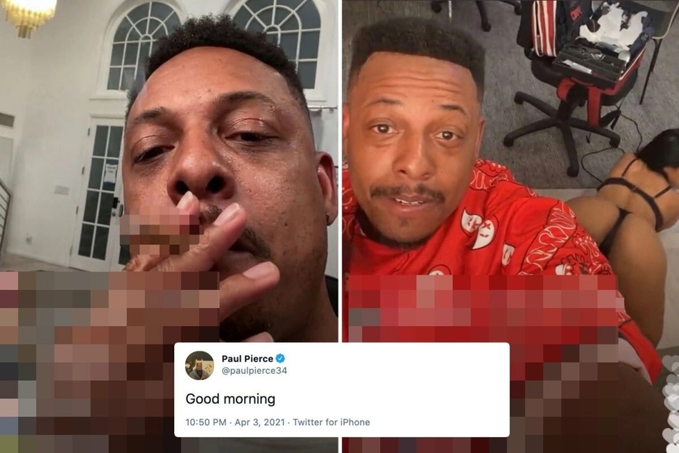 Former NBA superstar Paul Pierce lost his job for having a bit of NSFW-type fun.