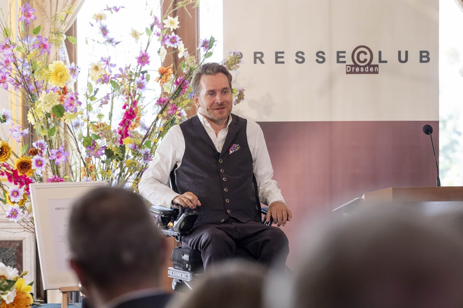 Samuel Koch (38) am Sonntag zu Gast in Dresden.