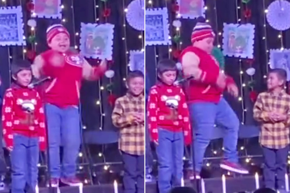 Eight-year-old Jaden Williams became an overnight celebrity after a video of him dancing during an elementary school Christmas event went viral.